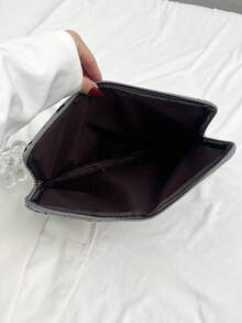 纯色简约奢华星形图案笔记本电脑/平板电脑保护套，多种尺寸可选 - 灰色 - 查看 8