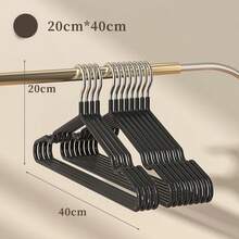 20/10 Pieces Baby Hangers, Children's Clothes Drying Racks, Durable Anti-Slip Drying Racks, Suitable For Bathrooms, Bedrooms, Closets, Wardrobes, Family, Dormitory Storage Organization, Made Of High Manganese Steel Core, Dipped Plastic Anti-Slip Surface, Excellent Anti-Slip Process