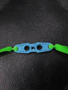 5/10/15 piezas Equipo de caza al aire libre Bandas de goma verdes de 1.0 mm, Bolsa de cuero para posicionar el fondo de la olla, Bandas de goma planas con taper 2012 para reondas, Material de látex natural con alta elasticidad y tensión fuerte, Accesorios para tirachinas, Esenciales para el tiro con tirachinas, Adecuado para actividades recreativas al aire libre