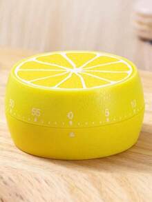 1pc Fruit Shaped Timer, Dual-Use Clock And Reminder For Kids, Kitchen, Students, Self-Discipline