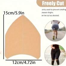 10/20/50pcs Anti-Friction Thigh Guards - Unisex Invisible Zipper Liner For Running, Cycling & Summer Sports - Comfortable Protective Cushioning To Reduce Chafing & Irritation, Thigh Protector