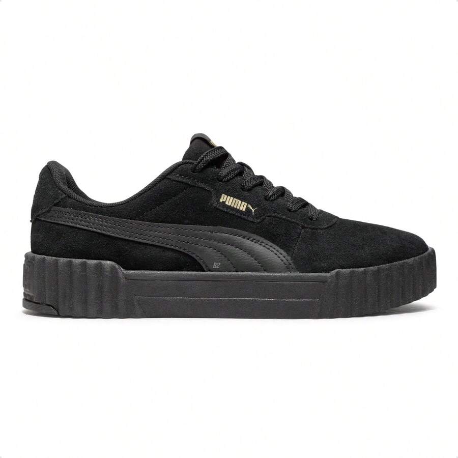 Puma Carina 3.0 Sd Bdp Women's Sneakers 100% ORIGINAL With INVOICE And WARRANTY - 黑色/金色 - 查看 1