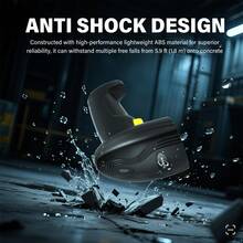 Wired Barcode Scanner Gun, 1D/2D Code Recognition Scanner For Pharmaceutical Traceability, Supermarket Checkout, Courier Warehouse Inventory