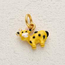 1PC Halloween Themed Cute Cartoon Copper Alloy Enamel Pendants - DIY Jewelry Accessories For Bracelet, Necklace & Earring Making