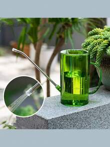 一个刻度喷壶,室内植物浇水壶,花园浇水壶,塑料浇水壶,长嘴浇水壶,带刻度,方便监测水位,必备园艺工具。适用于室内植物、花卉和多肉植物,有 1 升和 1.5 升两种规格。 - 彩色 - 查看 15