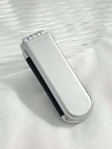 1支便携式折叠气垫梳，带手持化妆镜，气垫梳，美发造型工具，旅行必备，护发产品，适合日常使用和旅行，女士镜面一体梳子，发夹，发饰，适合旅行、学校、办公室、宿舍、度假，生日礼物，万圣节、圣诞节和其他节日礼物，送给她的礼物 - 彩色 - 查看 3