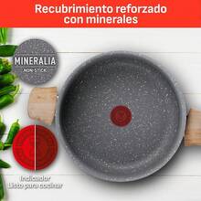 Ccon tapa Healthy Cook, con Antiadherente Mineralia para un perfecto deslizamiento, con Termo-Señal - Ser - Ver 3