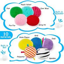 Sensory Bean Bag 10 Pack,Texture Sensory Beanbags,Sensory Toys Autism,Animal Sensory Fine Motor Toys With Storage Bag Boys And GirlsBaby Rattle Teething Soft Plush Stuffed Animal Cuddly Sensory Textured Crinkle Squeaky Musical Piano Drum Xylophone Light Up Flashing Projection Rattle Ball Soft Ball Rubber Ball Squeeze Ball Stacking Stacking Rings Nesting Cups Building Blocks Soft Blocks Wooden Blocks Shape Sorter Puzzle Peg Puzzle Floor Puzzle Bath Floating Squirt Bath Crayon Pull Push Walker Ride On Rocking Horse Stroller Car Hanging Mobile Crib Mobile Plush Mobile Activity Gym Gym Tummy Mirror Chew Bite Developmental Learning Educational Interactive Battery Operated Wind Up Handheld Travel Portable Kit Sticker Book