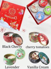 Set di candele profumate, set di candele aromaterapia, set di candele profumate natalizie, candele profumate natalizie, set regalo di candele profumate, per matrimonio, compleanno, festività, bomboniere matrimonio, candele aromaterapia per casa, regalo di San Valentino, decorazione hotel, Buon Natale, decorazione camera, regali, scatola regalo creativa per amici e famiglia, decorazioni natalizie per la casa, regali di Natale