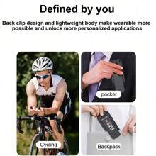 1pc 2K Mini Body Camera 1.3inch Screen 180° Rotatable Lens Body Mounted Camera Small Portable IR Night Vision Body Camera Camera Bike