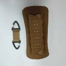 Tactical Vest Shoulder Pad + Webbing Buckle Set, Soft Mesh Cushion Tactical Vest Shoulder Pads, Suitable For Tactical Vest Backpack, Men's Comfortable Tactical Gear Accessories