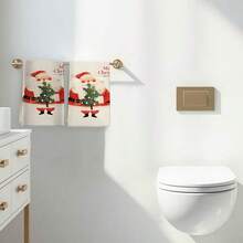 Towels, Santa Claus Decorative Hand Towels, Fruit Dishcloths, Cleaning Cloths, Handkerchiefs, Decorative Towels - Perfect Accents For Kitchen And Dining, Suitable For Kitchen, Dining, Hotel, Party - Multicolor - View 10