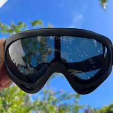 1 Pair Outdoor Cycling Glasses, Winter Ski Goggles, Suitable For Adult Men, Women, Teens, Boys, Girls, Foam, Anti-Scratch, Anti-Dust - Multicolor - View 6