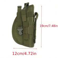 حقيبة مسدس تكتيكية للهواة العسكريين، حقيبة مسدس تكتيكية خفية للاستخدام الخارجي CS، حقيبة ساق معلقة للتنزه والتخييم في الهواء الطلق