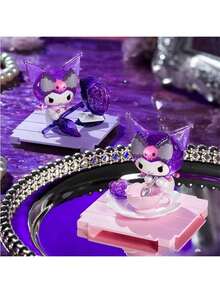 Sanrio Sanrio Kuromi Dream Rose Garden Series Blind Box Hand Office Desk Small Ornaments Cute Dolls Girls' Birthday Gift