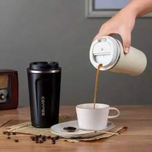 Stainless Steel Thermal Insulated Leakproof Coffee Cup Mug - Nhiều màu - Xem 5