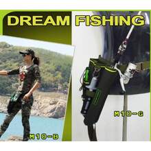 Multifunction Large Capacity Fishing Tackle Storage Bags Waist Chest Bag Fly Fishing Rod Bag Fishing - 黑色 - 查看 2