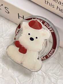 1 个磁性手机支架，可爱卡通猫、狗和兔子伸缩强力吸附手机滑动支架，兼容 、Android 手机，生日、家人、朋友礼物推拉式手机握把手机支架手机配件 - 彩色 - 查看 15