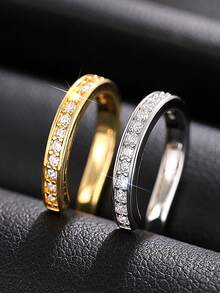 简约银色/金色夹式耳环，女士无耳洞夹式耳环，无需耳洞即可佩戴，耳骨夹式耳环 - 彩色 - 查看 11