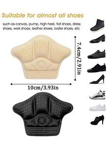 2-8Pcs Heel Stickers Heel Protectors Sneaker Shrinking Size Insoles Anti-Wear Feet Shoe Pads Adjust Size High Heel Cushion Inserts