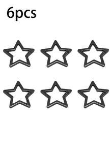 Metall Stern Federschnalle, O-Ring kann Handtaschenriemen-Schnalle öffnen, Outdoor Camping und Wandern Zubehör, DIY Taschenanhänger, Autoschüsselbundverbindung, DIY Anhänger Öffnungsring, Taschengurt Verbindungsschnalle, DIY Anhänger