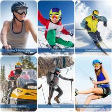 1 Pair Outdoor Cycling Glasses, Winter Ski Goggles, Suitable For Adult Men, Women, Teens, Boys, Girls, Foam, Anti-Scratch, Anti-Dust - Multicolor - View 11