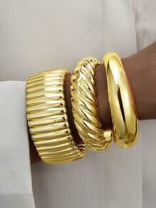 2pcs Retro Elegant Bohemian Floral Bow Adjustable Open Bangle Bracelet, Vintage Rustic Simple Personalized High-End Basic Stacking Jewelry For Women, Suitable For Daily Outfit, Gift For Friends, Family, Girlfriend, Valentine's Day, Mother's Day, All Season