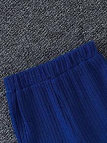 Spring & Autumn Loose Crew Neck Sweatshirt And Comfortable Elastic Waist Pants Baby Boy 2-Piece Set