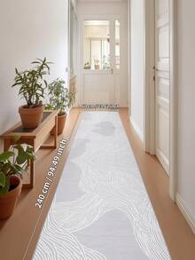 Tapetes roxos malva, estilo minimalista moderno, tapete de corredor, 900g/m², 0,5cm, lavável e lavável à máquina, decoração para casa, sala de estar, cozinha, corredor, quarto, sala de jantar, escritório, todas as estações