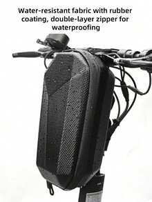 This 4L/3L Bicycle Bag Features A Hard Shell Design With Waterproof Function. It Is A Front-Mounted Bicycle Bag Suitable For Folding Bikes, Scooters, Balance Bikes And Bicycle Racks. This Handlebar Bag Can Be Easily And Quickly Installed On The Front Part Or Frame Of The Bicycle Using Hooks And Buckles.