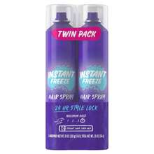 Instant Freeze Hair Spray Twin Pack All Hair Types, 10 Oz.Unisex