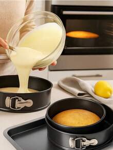 Set Of 6 Pieces Removable Cake Pans For Cakes - 3 件 - 查看 7