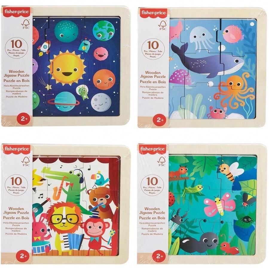Fisher Price Wood Meu Primeiro QUEBRA-CABEÇA | SHEIN Brasil