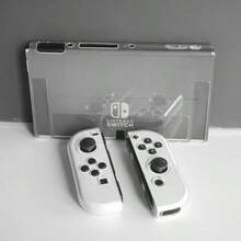 1pc Transparent Protective Soft Case For Nintendo Switch OLED Console - Transparent - View 14