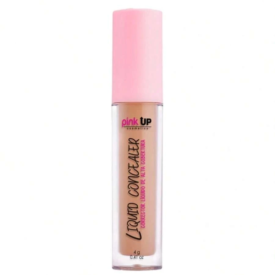 PINK UP COSMETICS Pink UP Corrector Líquido Liquid Concealer Alta Cobertura - 300 Medium - Ver 1