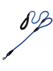 2-Handle Explosion-Proof Traction Rope, Premium Dog Leash With Soft Grip Handle - Durable, Suitable For Training, Walking And Outdoor Recreation - Great For Camping And Backyard Play With Pets Of All Sizes, Long Dog Training Lead, Nylon Reflective Traction Rope Leash, Dual Leash, Fit For Small/Medium/Large Dogs - Multicolor - View 14