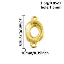 2 pezzi di ciondoli in acciaio inossidabile con forme assortite, inclusi rettangolo, ovale, goccia d'acqua, cuore, quadrato, per fai da te con resina, gocce d'olio, pietre, charms geometrici di alta qualità per la realizzazione di gioielli e decorazioni casual quotidiane