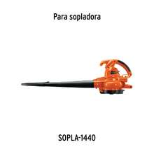 KIT 2 PZ-Bolsa con 2 carbones de repuesto para SOPLA-1440, TRUPER - Negro - Ver 1