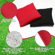 24 Pcs Bean Bags Nylon Cornhole Bean Bags Tossing Fun Sports Outdoor Family Games Toy Patriotic Small Beanbag Hand Toss Party Game Supplies Adult (Red Black)Rattle Teething Soft Plush Stuffed Animal Cuddly Sensory Textured Crinkle Squeaky Musical Piano Drum Xylophone Light Up Flashing Projection Rattle Ball Soft Ball Rubber Ball Squeeze Ball Stacking Stacking Rings Nesting Cups Building Blocks Soft Blocks Wooden Blocks Shape Sorter Puzzle Peg Puzzle Floor Puzzle Bath Floating Squirt Bath Crayon Pull Push Walker Ride On Rocking Horse Stroller Car Hanging Mobile Crib Mobile Plush Mobile Activity Gym Gym Tummy Mirror Chew Bite Developmental Learning Educational Interactive Battery Operated Wind Up Handheld Travel Portable Kit Sticker Book