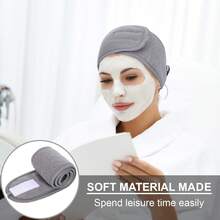 3 chiếc băng đô chăm sóc da mặt SPA điều chỉnh được dành cho nữ, dùng khi tắm, trang điểm, thích hợp để rửa mặt, khăn mềm, có thể dùng làm phụ kiện tóc, băng đô chăm sóc da, làm đẹp, sản phẩm chăm sóc da, SPA, tự chăm sóc, dụng cụ chăm sóc da, chăm sóc da mặt, đồ dùng làm đẹp, da, sữa rửa mặt, chăm sóc da mặt - Nhiều màu - Xem 10