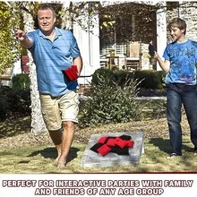 24 Pcs Bean Bags Nylon Cornhole Bean Bags Tossing Fun Sports Outdoor Family Games Toy Patriotic Small Beanbag Hand Toss Party Game Supplies Adult (Red Black)Rattle Teething Soft Plush Stuffed Animal Cuddly Sensory Textured Crinkle Squeaky Musical Piano Drum Xylophone Light Up Flashing Projection Rattle Ball Soft Ball Rubber Ball Squeeze Ball Stacking Stacking Rings Nesting Cups Building Blocks Soft Blocks Wooden Blocks Shape Sorter Puzzle Peg Puzzle Floor Puzzle Bath Floating Squirt Bath Crayon Pull Push Walker Ride On Rocking Horse Stroller Car Hanging Mobile Crib Mobile Plush Mobile Activity Gym Gym Tummy Mirror Chew Bite Developmental Learning Educational Interactive Battery Operated Wind Up Handheld Travel Portable Kit Sticker Book