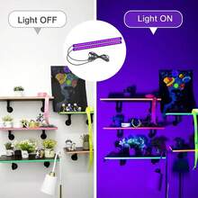 1:2 LED Black Light Strip, Suitable For Room, Cabinet, Halloween, Christmas, Thanksgiving Decoration, Body Painting, Poster, Fluorescent Tapestry, Glow Party