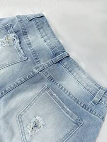 Herbst- und Winterhosen für Frauen im amerikanischen Vintage-Stil, verwaschen, Herbstjeans für Frauen, Skinny Fit, Jeans für den Schulanfang