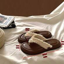 Fashionable Women's Flat Sandals, Casual Versatile Slippers