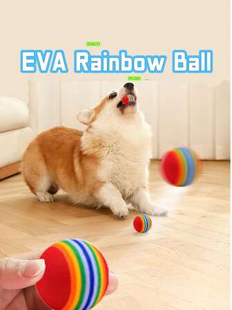 EVA Rainbow Ball The Texture Is Soft, With Excellent Performance, Light Weight, Non-Toxicity And A Comfortable Feel.