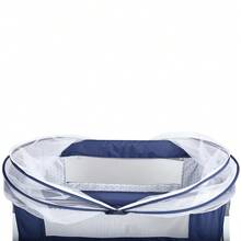 Cuna de viaje plegable con ruedas | Modo balancín, altura regulable (6 niveles), transpirable desde 0 meses hasta 9 kg, colchón, mosquitera y cesta (gris/negro/beige/azul)