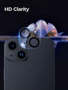 5 件相机镜头保护膜/保护壳，防刮，兼容 Apple 11 及以上系列，包括 11/12/13/14/15/16/16 Plus/16 Pro/16 Pro Max/17/17 Air/17 Pro/17 Pro Max 适用于日常防护、办公室、家用手机相机盖防水防震防摔防刮 - 無色 - 查看 3