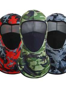 Balaclava UV Protection Fishing Cycling Mask Full Face Helmet Outdoor Sports - Grey - View 3