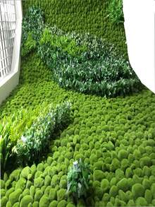 5pcs/10pcs Artificial Moss Rocks, Green Floral Moss Balls Moss Covered Stones Fake Moss Decor For Floral Arrangements Fairy Gardens And Crafting