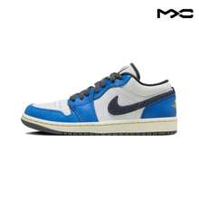 Air Jordan 1 Low SE 'Flight Vintage' Blue Summit-White Iron-Grey Sneakers Women FV8439-104 - 彩色 - 查看 1